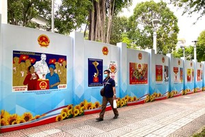 HCMC excited with election day 