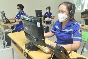 HCMC runs emergency hotline No.115 on Covid-19 pandemic prevention, control
