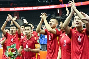 Vietnam to face Russia in knock-out round of Futsal World Cup