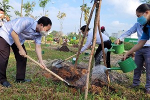 Thu Duc City launches tree-planting movement