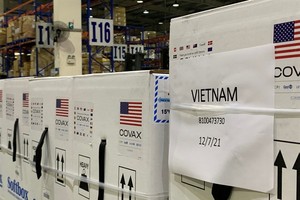 US donates further 4.4mln Pfizer doses, Australia sends 1.1mln to Vietnam