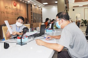 Thu Duc, districts excellently handle administrative procedures