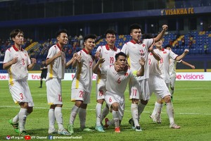 Vietnam’s U23 football team to face Thailand tonight