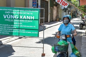 Many localities change into red, yellow zones
