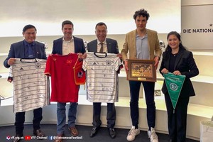 VFF leaders work with German Football Association