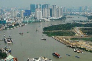 Saigon riverbed area not yet developed