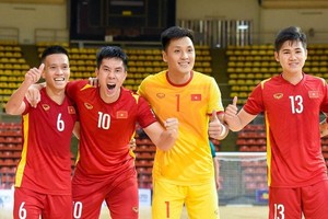  Vietnam’s futsal team jumps to 38th in world futsal rankings
