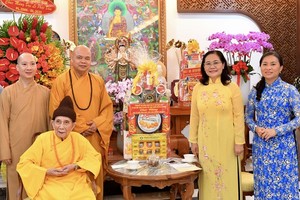 City leader sends congratulations to Buddhist dignitaries on Vesak Day 