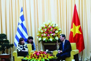Ho Chi Minh seeks to promote cooperation with Greece