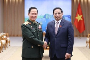 Prime Minister hosts Chief of General Staff of Lao People’s Army