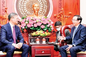 HCMC to deepen cooperation ties with China localities 
