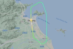 VNA’s airplane forced landing Da Nang airport due to engine problem