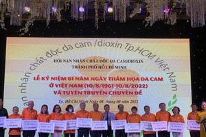 HCMC marks 61st Vietnam AO/Dioxin disaster day