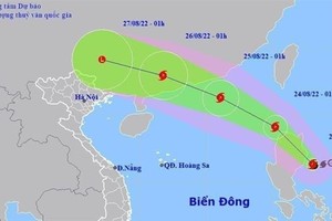 Storm Ma-on to continue intensifying