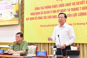 HCMC proposes to separate rescue team from firefighting force