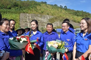 Laotian delegation joins Vietnam-Laos Youth Friendship Meeting
