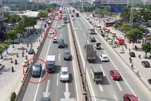Thousands of vehicles fined as moving to emergency lanes of expressways