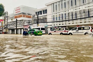 Downstream parts of Mekong Delta experience largest tidal wave this year