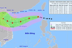 Storm Nesat enter East Sea to become this year’s 6th storm 