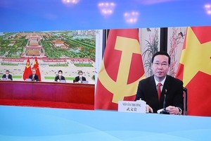 Senior Party officials of Vietnam, China hold talks