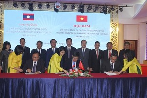 Quang Tri, Salavan, Savannakhet strengthen cooperation in various fields