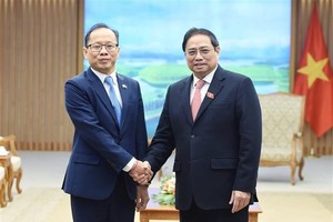 Prime Minister hosts outgoing Cambodian Ambassador