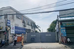 Leaders, employees of vehicle registration center 50-03V arrested