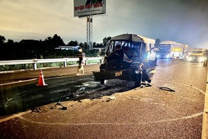 Police tracking vehicle in deadly accident on Trung Luong- HCMC expressway