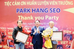 VFF hosts farewell party to honor Coach Park Hang-seo