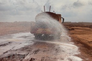Contractors asked to reduce dust infiltration from Long Thanh Airport project