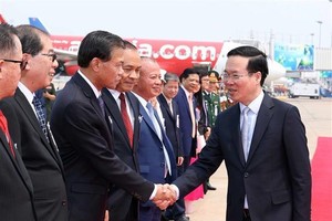 Lao media highlights outcomes of President’s official visit