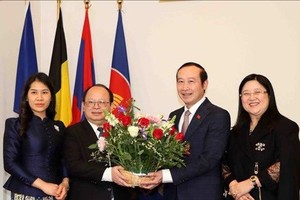 Vietnam-Laos exchange event marks Laos’ Bunpimay festival in Belgium