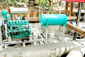 Anti-flooding pump rental contract for Nguyen Huu Canh Street terminated