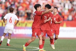 SEA Games 32: U22 Vietnam wins bronze after persuasive victory over U22 Myanmar