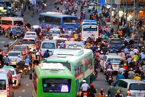 HCMC has 23 points with high risk of traffic congestion