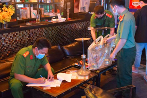 Police detect violations at 10 business facilities in Bui Vien Walking Street