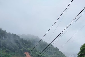 Northern electricity system significantly damaged by flooding, downpours