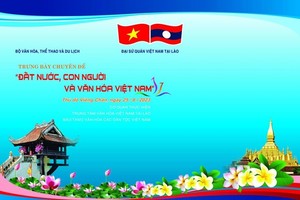 Exhibition on Vietnamese culture and people opens in Laos