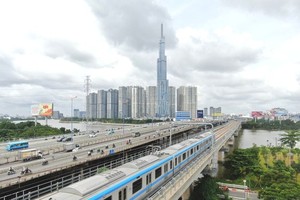 HCMC starts trial run across entire route of Ben Thanh-Suoi Tien metro line
