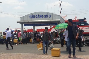 Vessels, ferries to/ from Kien Giang Province’s islands resume services