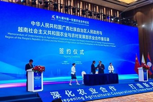 Vietnam, China’s Guangxi sign MoU on agricultural cooperation 