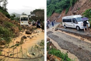 Rain-triggered floods leave 6 dead and missing in Northern Vietnam