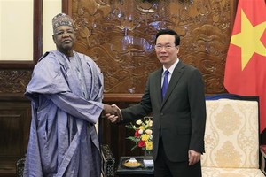 President hails Nigerian Ambassador’s tenure in Vietnam