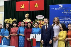 HCMC Women’s Union signs MoU on cooperation with Minsk City 