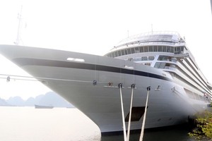 Two cruise ships carry 1,200 foreign tourists to Quang Ninh