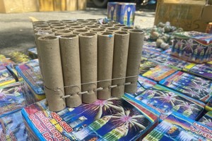 HCMC Police seize over 3 tons of illegal, banned firecrackers of all kinds
