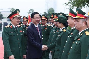 President asks Viettel to continue leading status in telecoms industry
