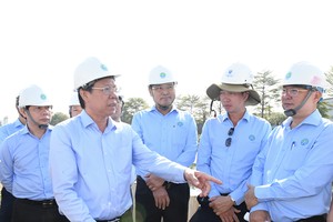 Progress acceleration of Tham Luong- Ben Cat- Nuoc Len canal renovation 