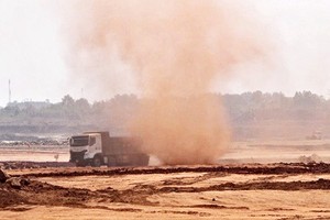 MoT requires environmental protection at Long Thanh airport construction site
