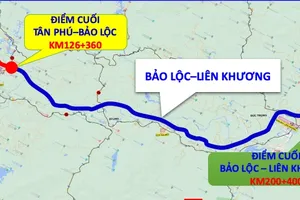Lam Dong proposes to build Tan Phu- Bao Loc, Bao Loc- Lien Khuong expressways